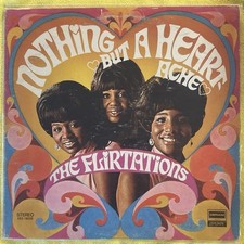 The Flirtations-Nothing But A Heart Ache LP Deram Records Orig. Promo pressing