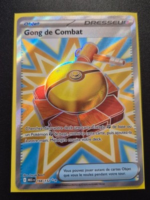 Pokemon Karte: Kampfgong | 168/132 Full Art | ME01 Mega Evolution