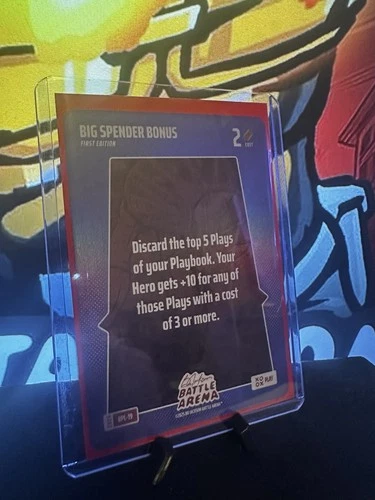 2026 Bo Jackson Battle Arena Big Spender Bonus SSP Bonus Play BPL-19