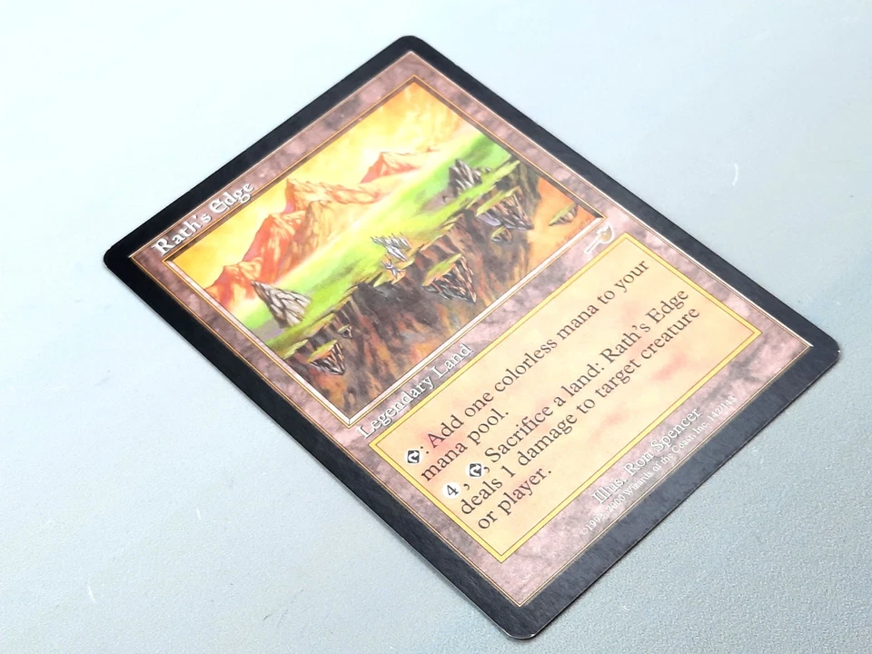 MTG - NEMESIS (BB/'00) - RATH‘S EDGE (142) - RATHS KANTE / RARE /NEVER PLAYED/NM - Bild 3 von 4