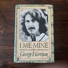 George Harrison - I ME MINE HB DJ 1980 First Edition + Printing Autobiography