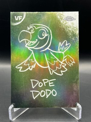 Dope Dodo 2026 Topps Chrome Veefriends Chalkboard Insert Refractor