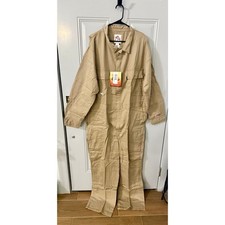 2AZ FR Flame Resistant Coveralls Tan Size 46 Regular