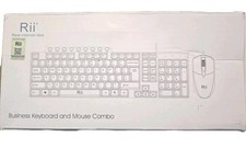 Rii Wired Business Keyboard & Mouse Combo Bla...