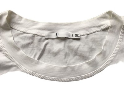 Uniqlo +J S T-Shirt White Unused Cotton Short Sleeve Size S