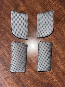 CHICCO MyFit Zip Car Booster Seat Grey Harness Pad Set 4 Pcs