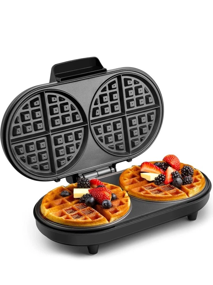 VONSHEF DUAL ROUND WAFFLE MAKER
Opens in a new window or tab