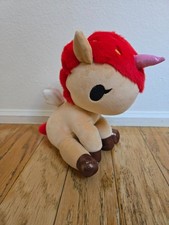 Tokidoki Delicious Unicorno - Strawberry 8.5" plush by Aurora NEW