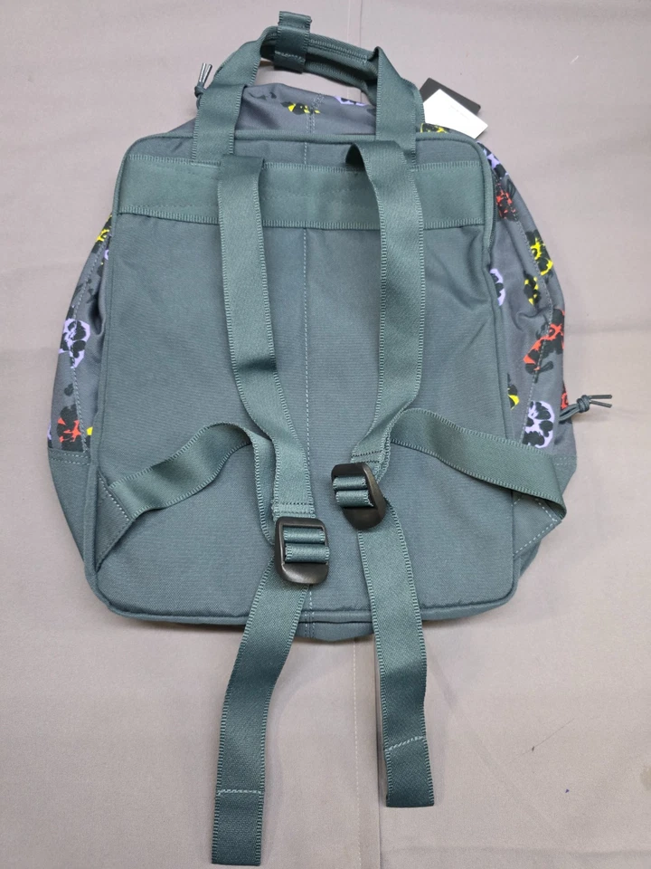 Converse Unisex Floral Square Backpack, Green - Image 2 of 4