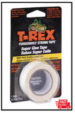 0.75 In. X 5 Yds. Clear Double Sided Super Glue Tape