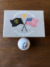Min Woo Lee Signed Titleist Trufeel Presidents Cup Golf Ball Autographed 2026
