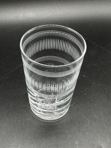 Vintage European Ribbed Optic Wine Tumblers – Set of 8 Hand-Blown Bistro Glasses - Picture 6 of 6