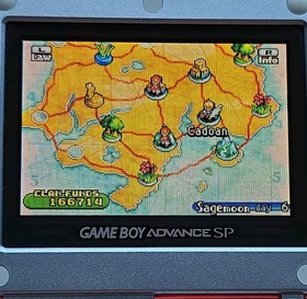 GBA Final Fantasy Tactics Nintendo Game Boy Advance RPG Authentic Saves