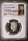 2007 S Proof 50c Kennedy Silver Half Dollar NGC PF70 Ultra Cameo