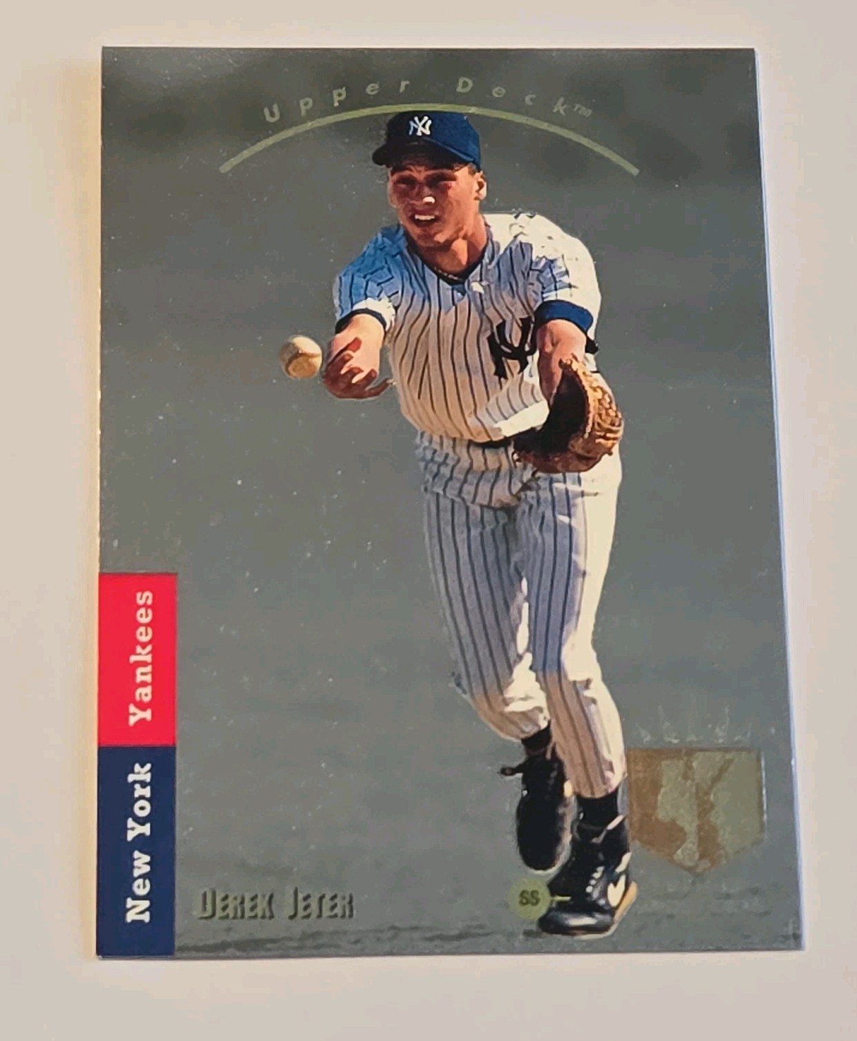 1993 Derek Jeter UD SP Foil #279 RC Rookie Card New York Yankees SEE PICTURES