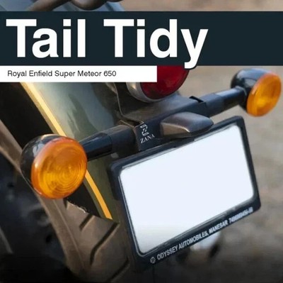 Tail Tidy Black Fit For Royal Enfield Super Meteor 650