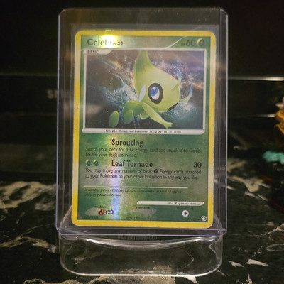 Nintendo Celebi 7/123 Mysterious Treasures Reverse Holo Rare 2007 English 60 HP
