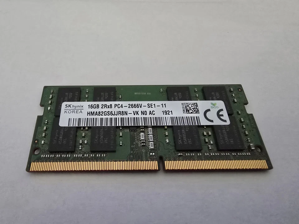 Módulo de memoria SO-DIMM Hynix 16 GB PC4-21300 (DDR4-2666) Foto 1 de 1