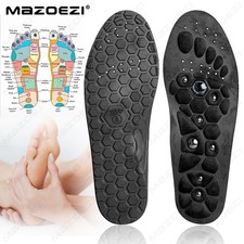 Magnetic Therapy Medical Sports Insoles Massage Foot Weight Loss Slimming Acupre