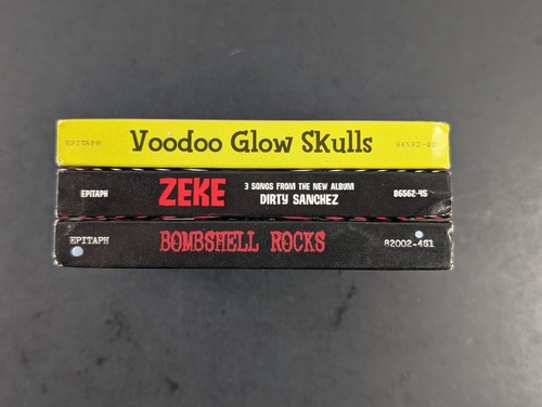 Epitaph Kassette Single LOT Bombshell Rocks Voodoo Glow Skulls Zeke Punk Rock - Bild 3 von 4