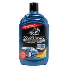 Car Liquid Wax Auto Detailing Cleans Restorer Shine Color Polisher Ultra Blue