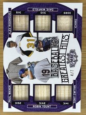 #/7 Game Used Bats 🔥 2024 Leaf Lumber Arod Ichiro Gwynn Yount Winfield Waner