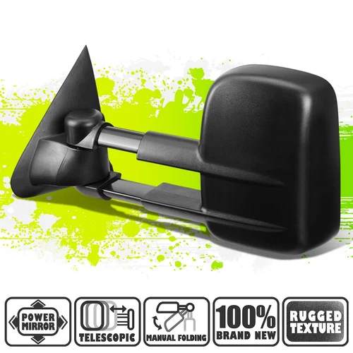 Powered Adjustment Side Towing Mirror Left for Ford F150 250 Light Duty 97-04