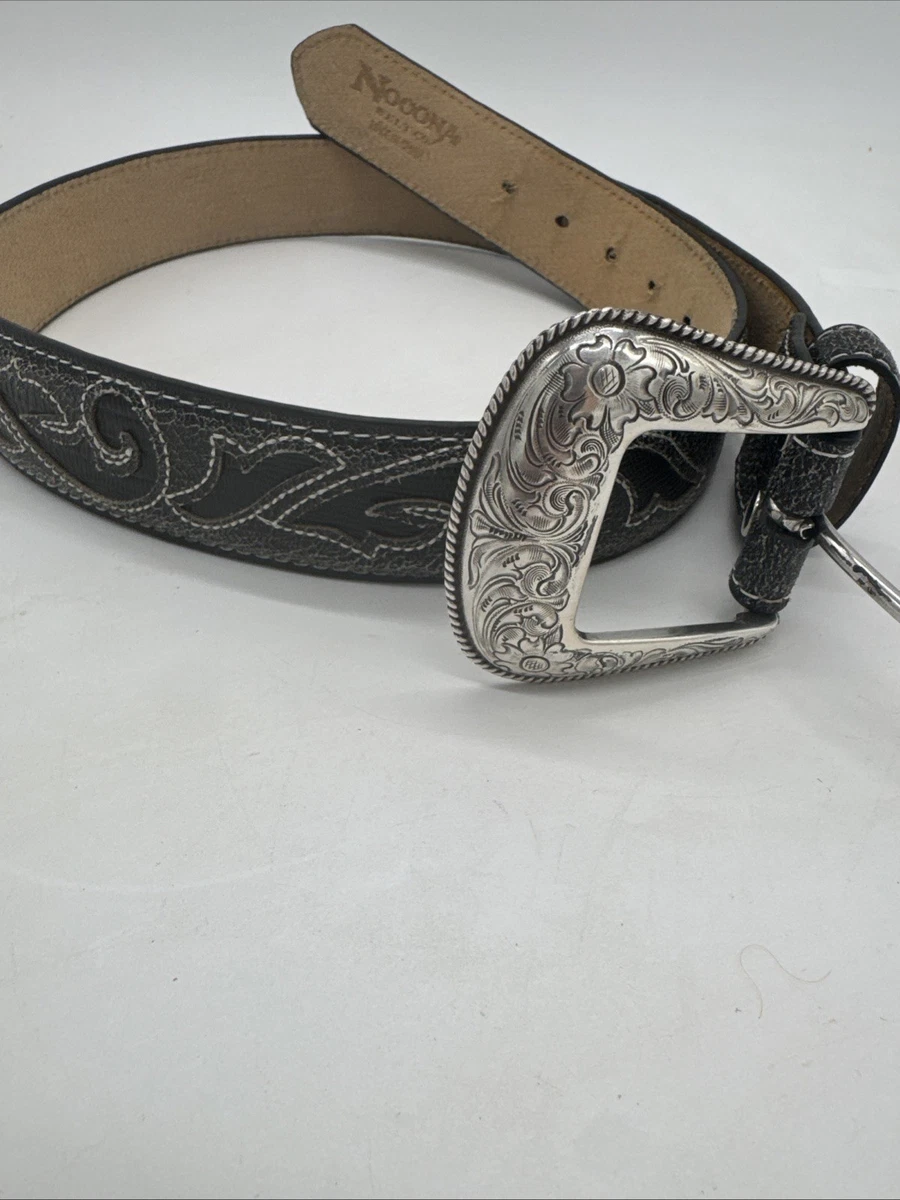 Nocona Leather Silver Belts for Men for sale | eBay display picture 1