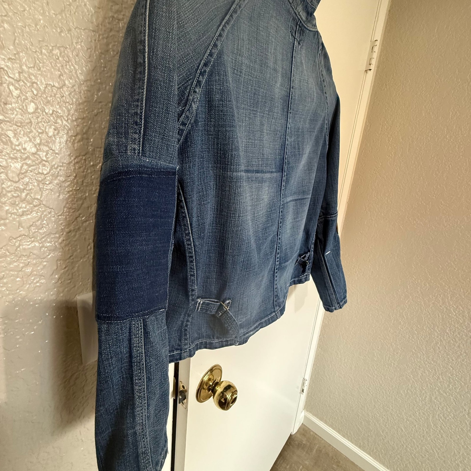 Vintage Patch Denim Chore Jacket - image 6