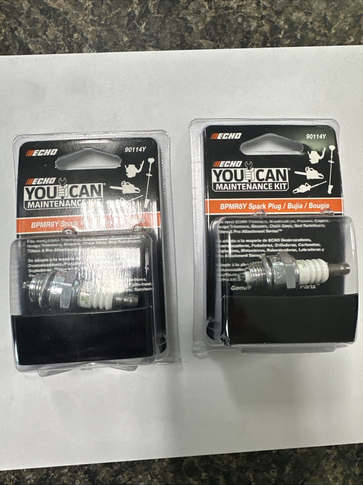 Echo Spark Plug 90114Y. Pack Of 2. Each101