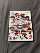 MLB Power Pros 2008 (Nintendo Wii, 2008) Complete CIB Video Games Baseball