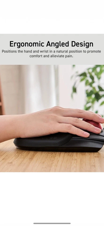 ELECOM HUGE Trackball, 2.4GHz Wireless USB, Index Finger Control - Image 3 of 4