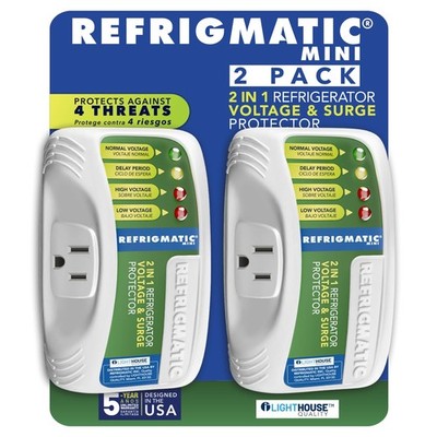 Refrigmatic WS-36300 Electronic Voltage & Surge Protector for White 