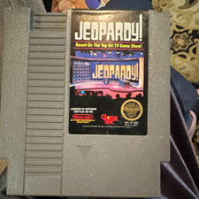 GameTek Jeopardy! for Nintendo NES Quiz & Trivia Game Cartridge