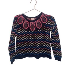 Hanna Andersson Cotton Owl Sweater size 140 US size 10