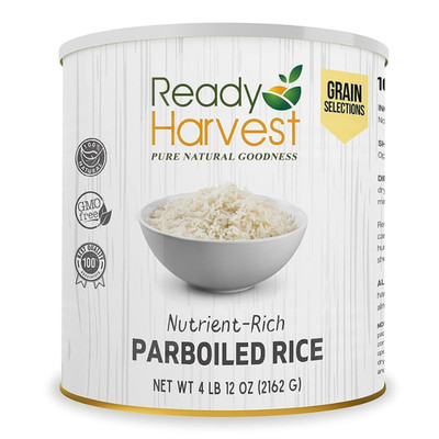 Emergency Food - Parboiled White Rice | Survival Food | Pantry Staples | #10 Can