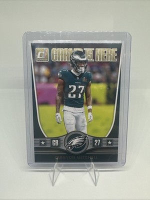 2025 Panini Donruss Champ Is Here Quinyon Mitchell Philadelphia Eagles
