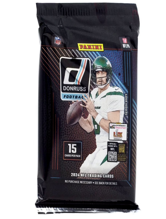 NFL Panini 2024 Donruss Football Trading Card BLASTER Pack 15 Cards