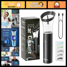 Electric Ear Wax Removal Kit - Safe Ear Cleaner with 4 Pressure Modes, USB Recha