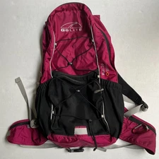 Golite Rush 20 Backpack Magenta & Black Light Hiking Trekking Outdoor Gear Camp