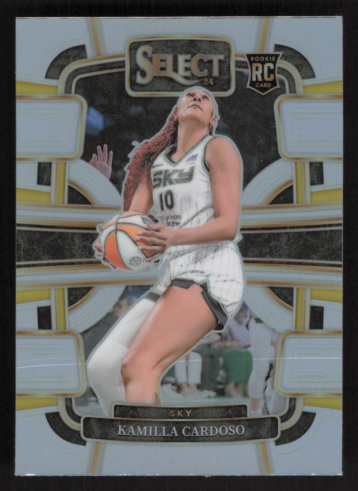 2024 Panini Select WNBA #33 Kamilla Cardoso Silver Prizms