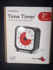 Time Timer 8 in Visual Timer 60 Minute Kids Desk Countdown Clock
