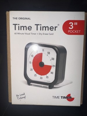 Time Timer 8 in Visual Timer 60 Minute Kids Desk Countdown Clock 