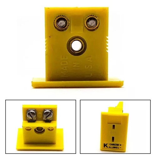 K Type Thermocouple Miniature Panel Mount Socket Connector for Projects - Photo 8/8