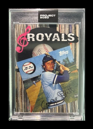 George Brett 2020 Topps Project 2020 #212 Kansas City Royals