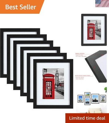 Gift-Ready 11x14 Picture Frame Set of 6 - Ideal for Celebrating Life's Moments
