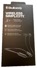 Skullcandy Jib+ Headphones Wireless Simplicity Earbuds Black New-unopened
