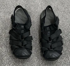 BARETRAPS Women's Fallery Outdoor Hiking Walking Sandals Black Size 6M