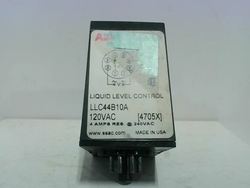 SSAC Littelfuse LLC44B10A Liquid Level Control 120VAC 50/60Hz-Used - 第 1/1 張圖片