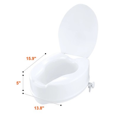 Toilettensitz Erhöht 127 mm FBL760601 PP Sch